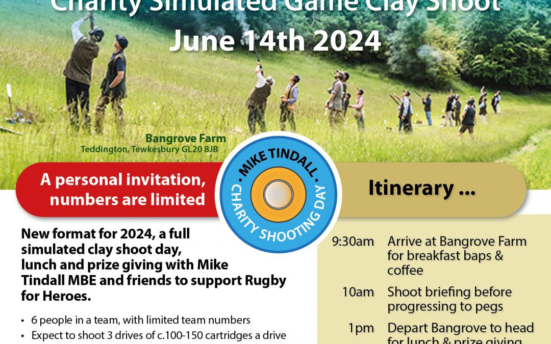 Mike Tindall MBE – Charity Clay Shoot