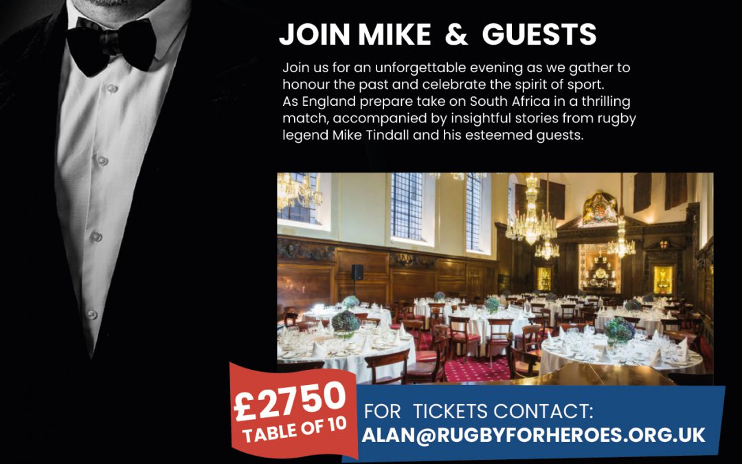 An evening of Remembrance with Mike Tindall