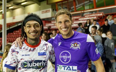 Bruises vs Boots: Joined by rugby stars, TV personalities and influencers in support of our veterans.