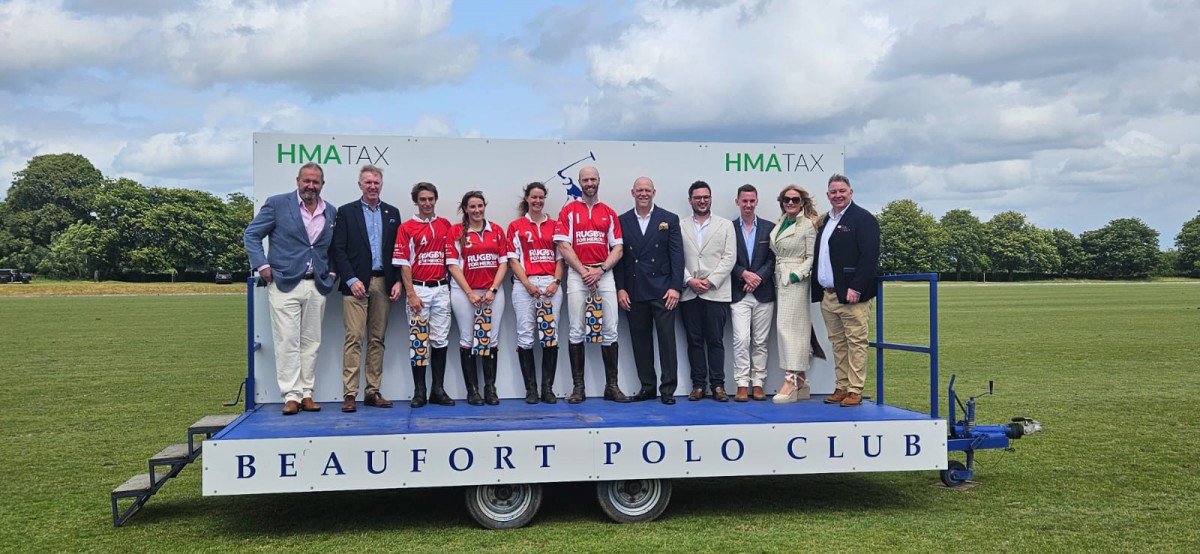 Beaufort Polo Club Charity Day, Cotswolds for Rugby for Heroes.